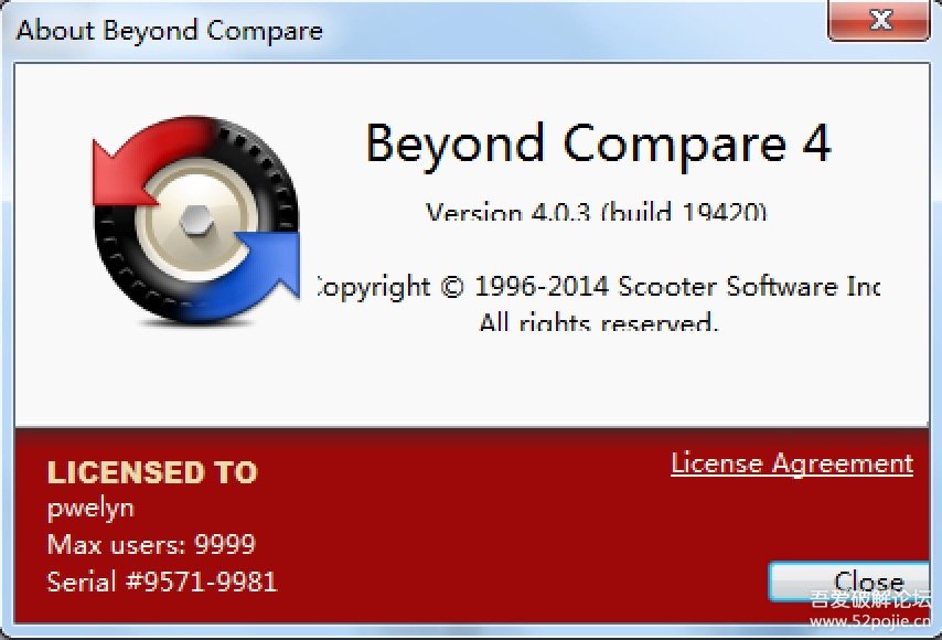 beyond compare 4.2.3 license key